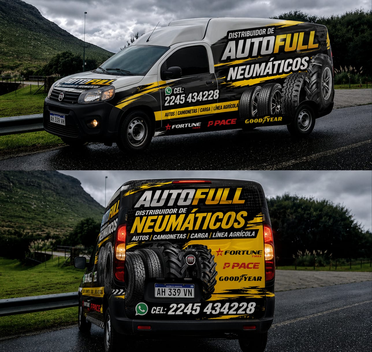 AutoFull Neumáticos - Flota oficial de distribución
